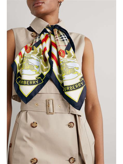 burberry printed silk twill scarf|Burberry silk scarf nordstrom.